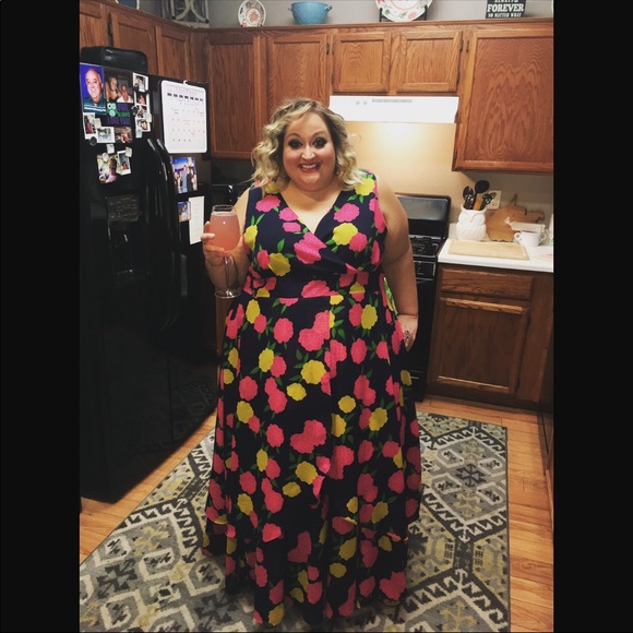 jessica london flyaway maxi dress